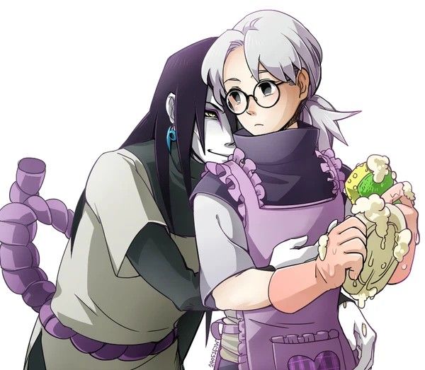 2boys, apron, arms_around_another's_waist, artist_request, black_eyes, black_hair, dishwashing, earrings