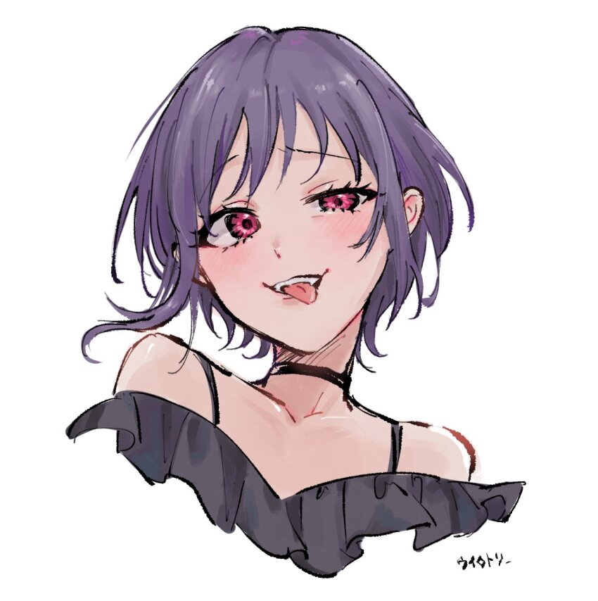 1girl, bang_dream!, bang_dream!_it's_mygo!!!!!, black_choker, blush, choker, collarbone, commentary_request