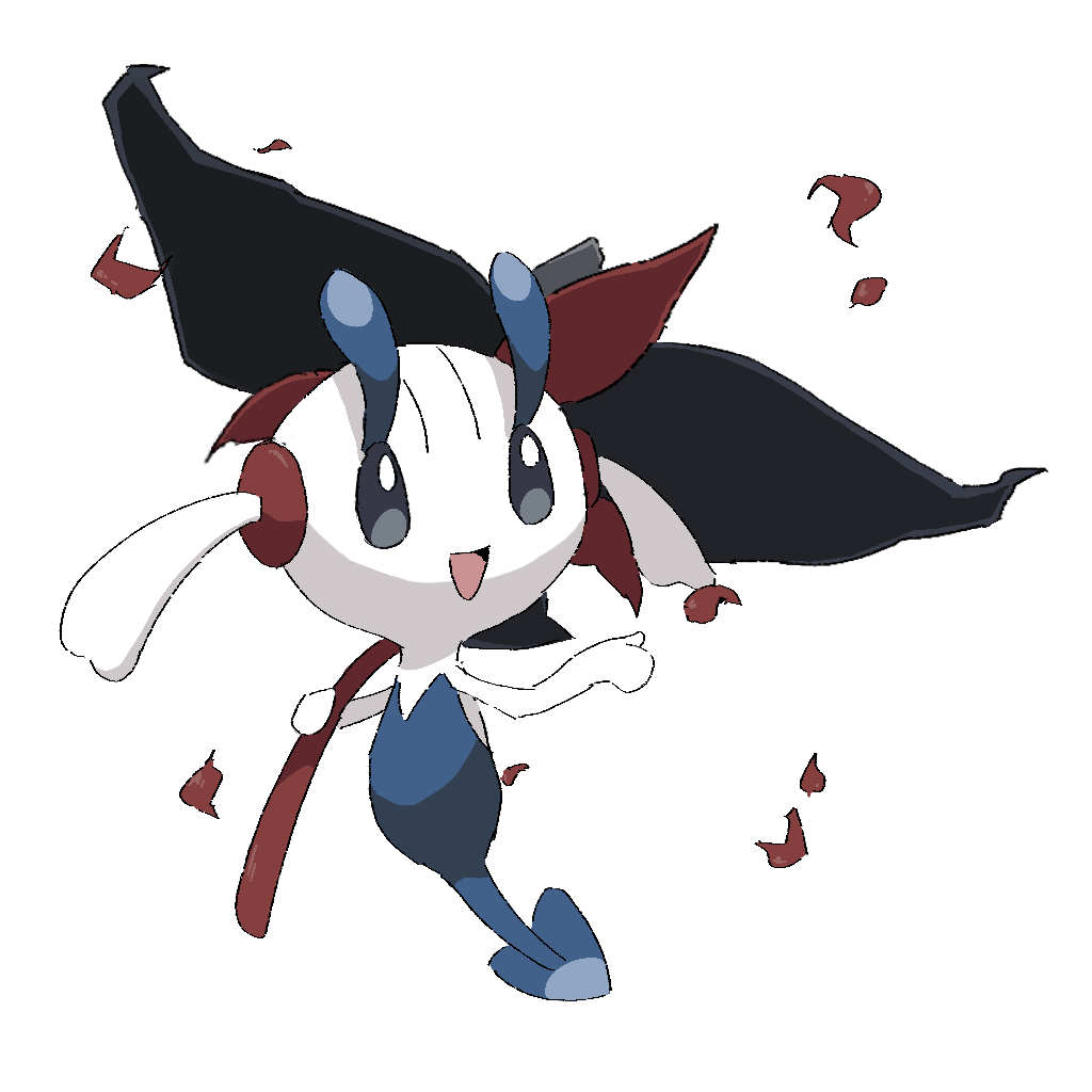 black_flower, commentary_request, floette, floette_(eternal), flower, full_body, gen_6_pokemon, grey_eyes
