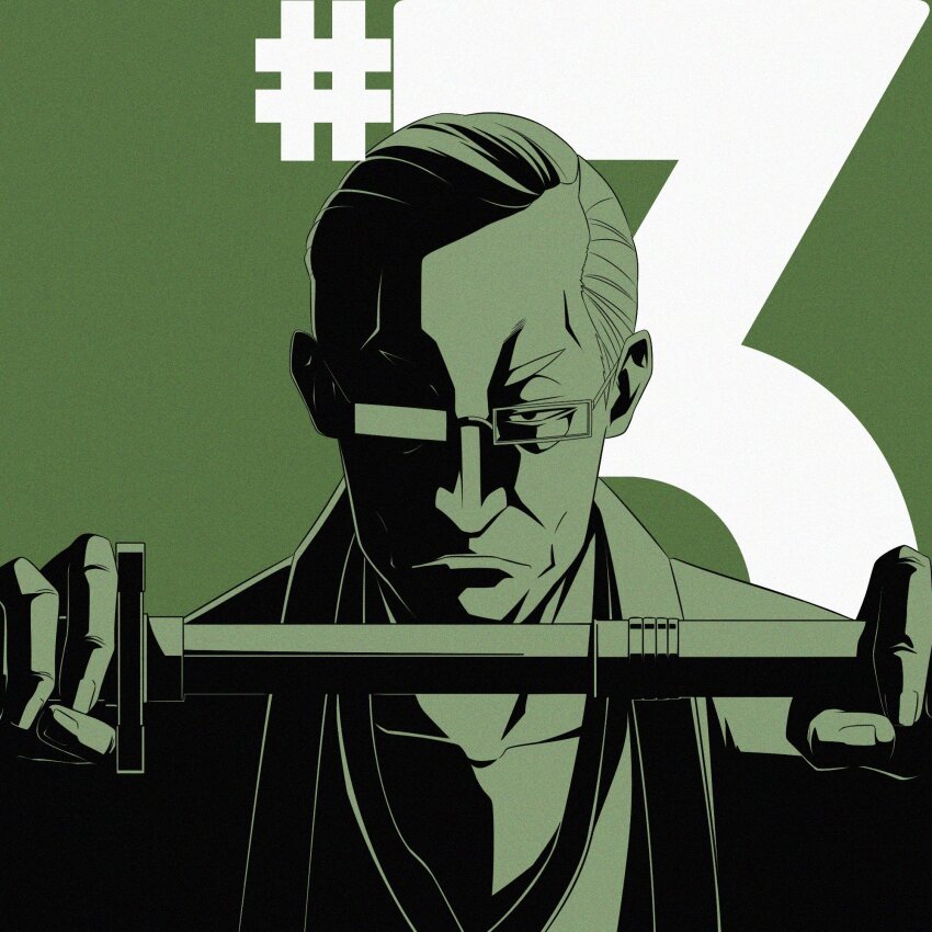 1boy, black_eyes, bleach, bleach:_sennen_kessen-hen, close-up, closed_mouth, commentary, english_commentary