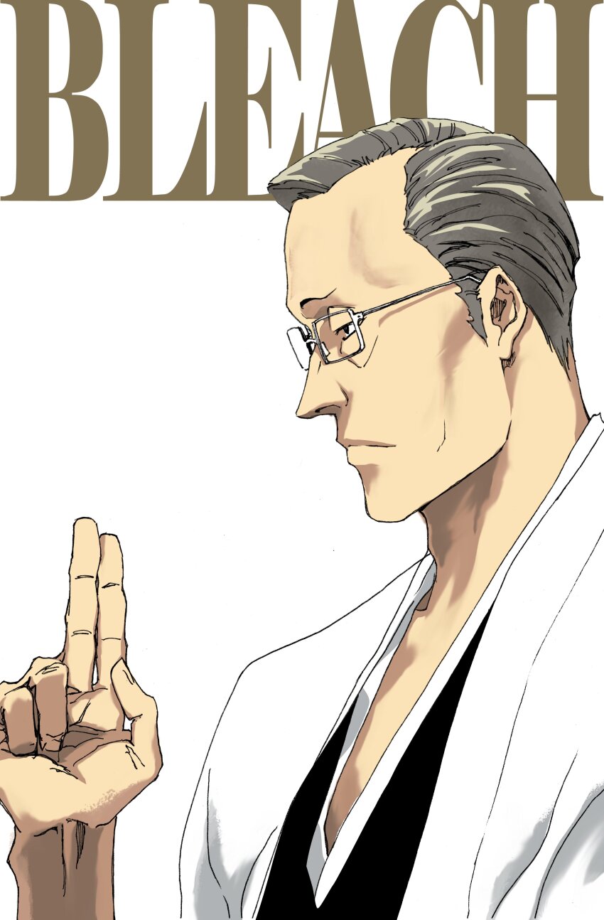 1boy, absurdres, bleach, bleach:_sennen_kessen-hen, closed_mouth, commentary, copyright_name, english_commentary