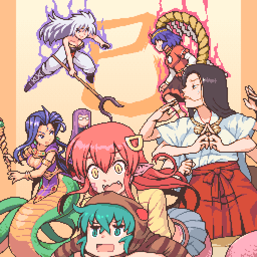 6+girls, aura, breath_of_fire, character_request, chinese_zodiac, commentary_request, copyright_request, crossover