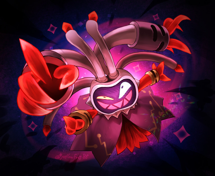 cable, heterochromia, looking_at_viewer, mario_&amp;_luigi:_brothership, mario_&amp;_luigi_rpg, mario_(series), nintendo, pointing