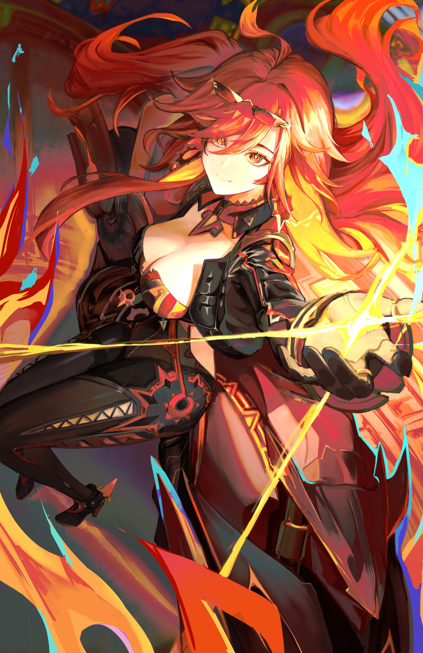 1girl, absurdres, biker_clothes, bikesuit, black_bodysuit, black_gloves, black_jacket, bodysuit