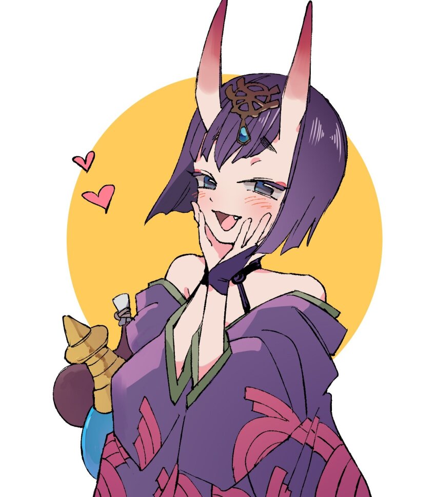 1girl, bare_shoulders, blunt_ends, bob_cut, choker, commentary_request, duck11_rp, eyeliner