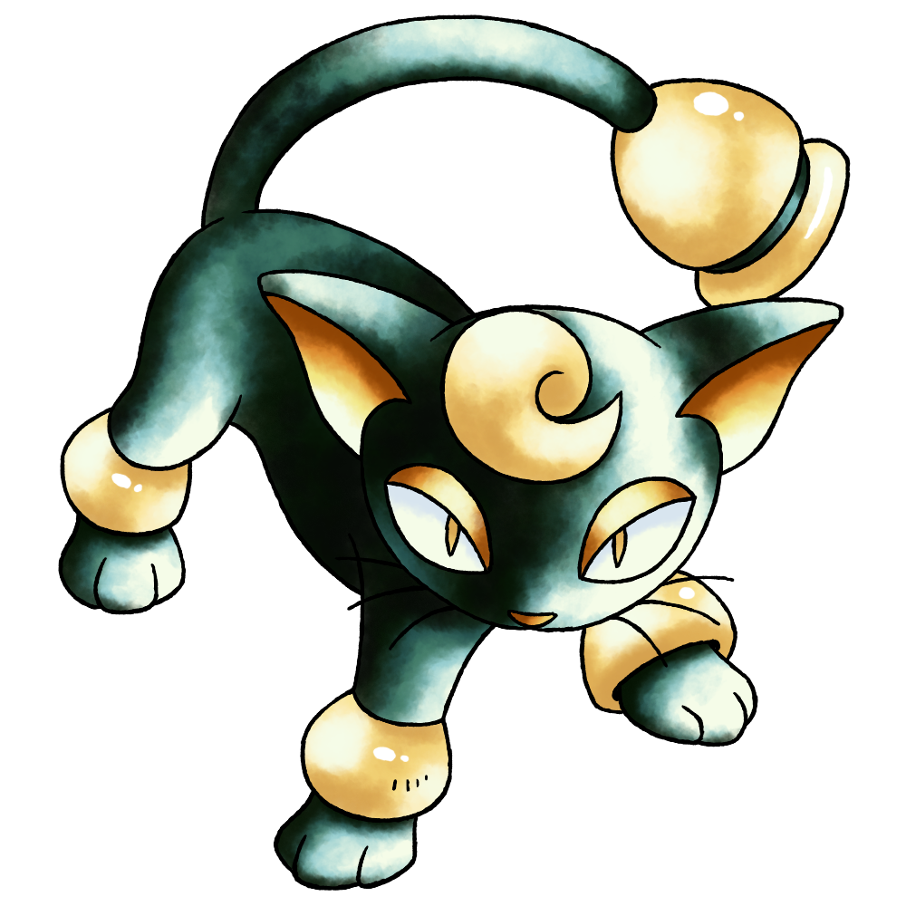 bangle, bell, bellrun, black_cat, black_fur, blonde_hair, bracelet, cat