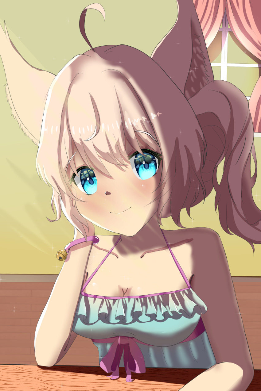 absurdres, adeka, animal_ears, fox_ears, fox_girl, highres, howan_(show_by_rock!!), show_by_rock!!