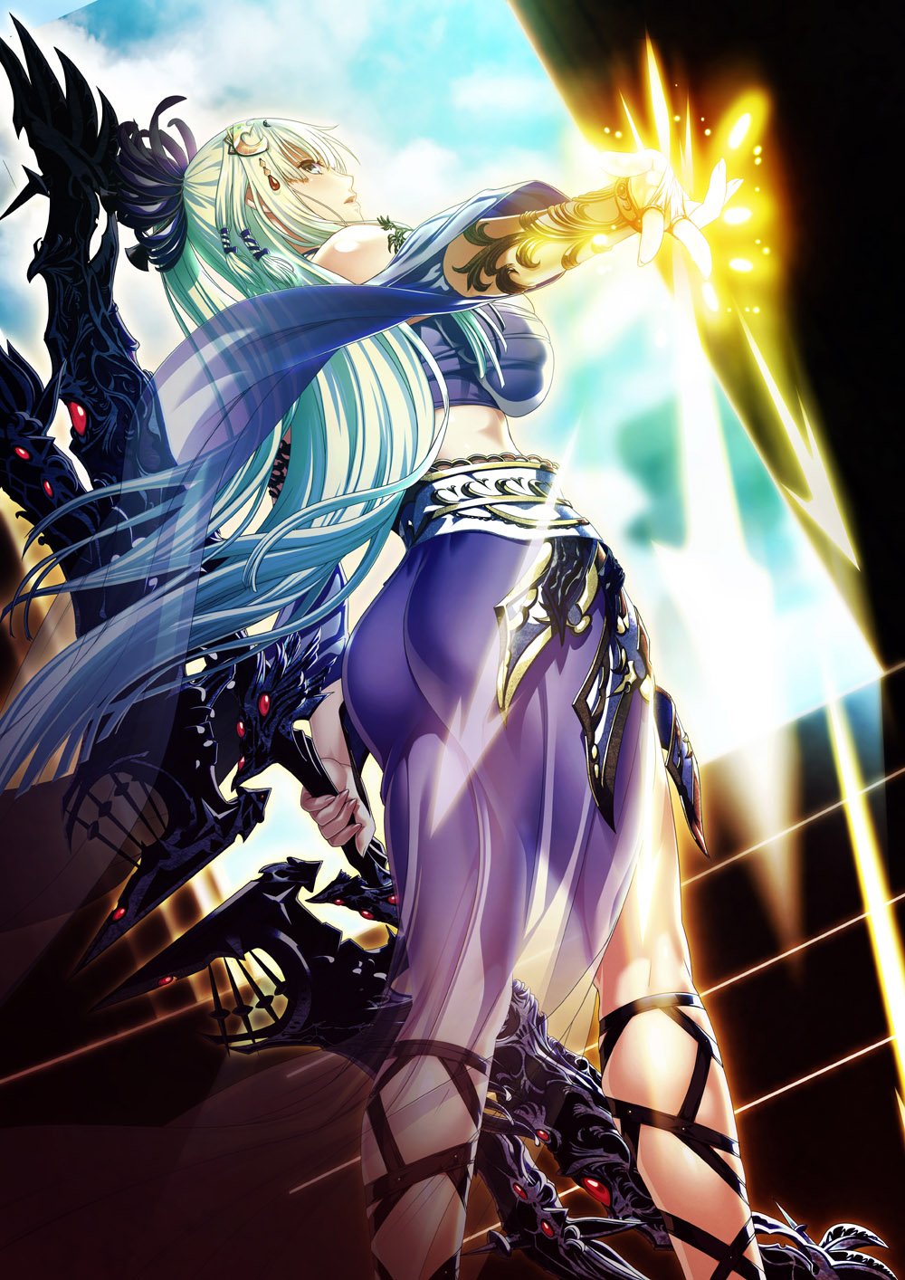 cover, highres, kyonyuu_fantasy_3_if, official_art, tagme, waffle_(company)