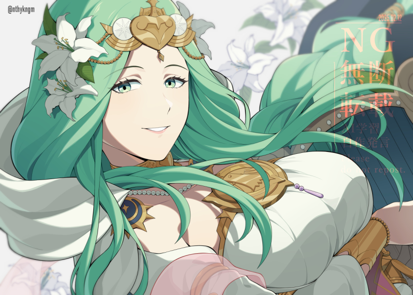 1girl, breasts, crml_orng, dress, eyelashes, fire_emblem, fire_emblem:_three_houses, fire_emblem_heroes