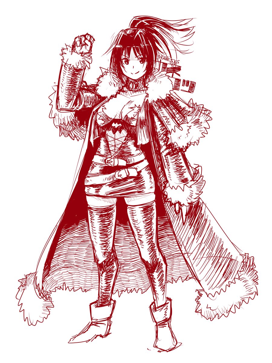 1girl, belt, breasts, choker, closed_mouth, coat, collarbone, dress