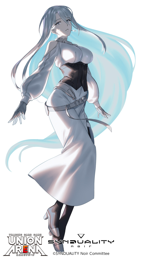 1girl, high-waist_belt, boots, chiaroscuro, clothing_cutout, corset, dress, floating