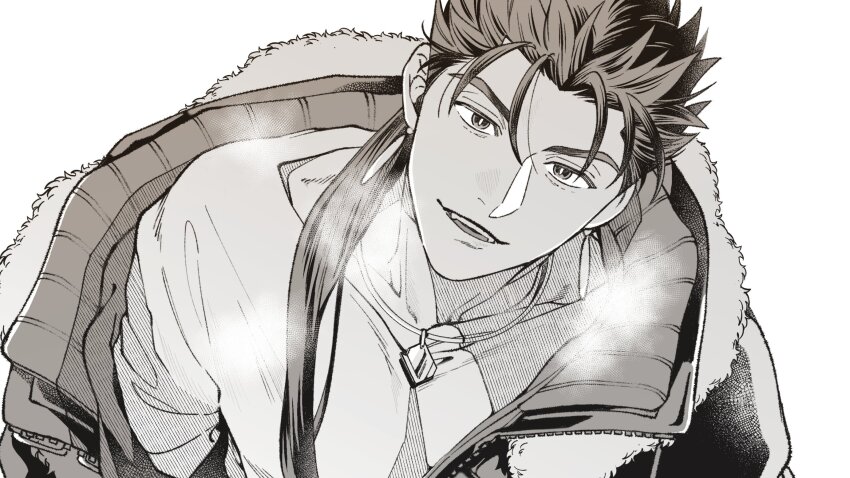 0343_u, 1boy, collarbone, commentary_request, cu_chulainn_(blue_casual_jacket)_(fate), cu_chulainn_(fate), cu_chulainn_(lancer)_(fate), fate/grand_order