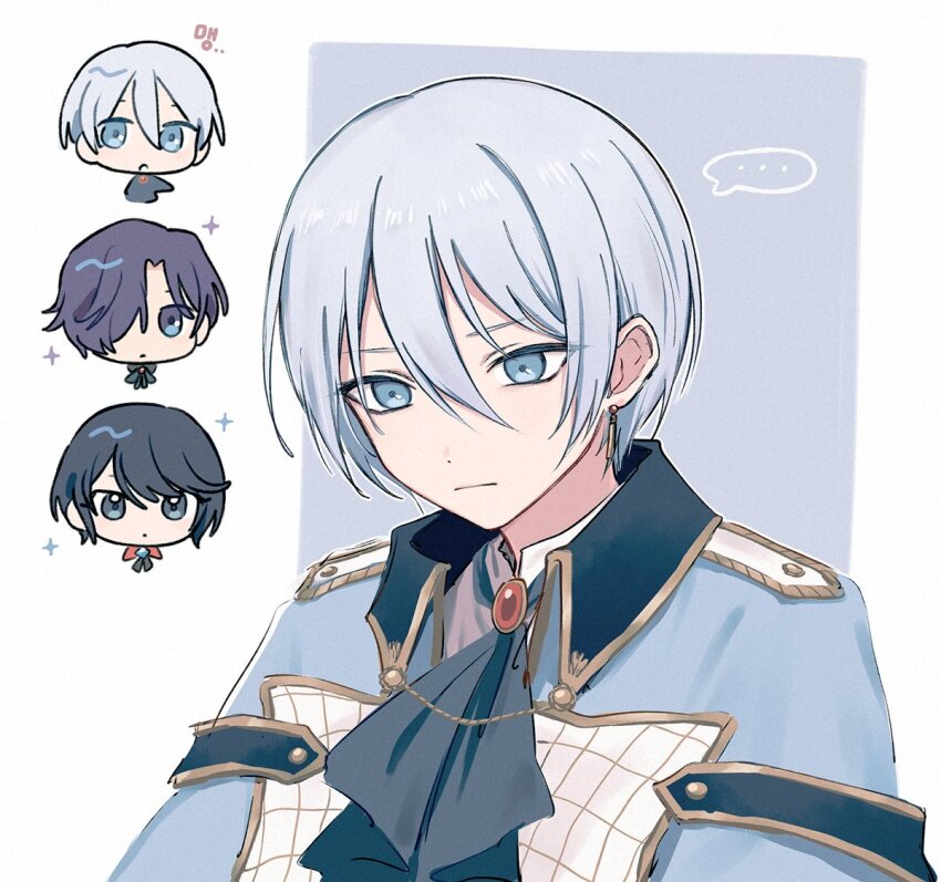 ..., 3girls, androgynous, asahina_mafuyu, b718293, bad_id, bad_twitter_id, black_eyes