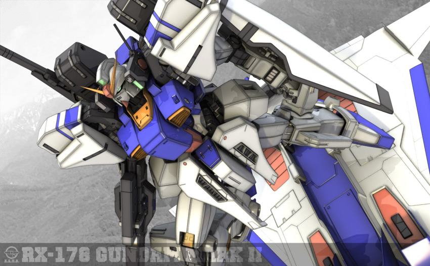 3d, aeug, aircraft, beam_rifle, character_name, commentary_request, dutch_angle, emblem