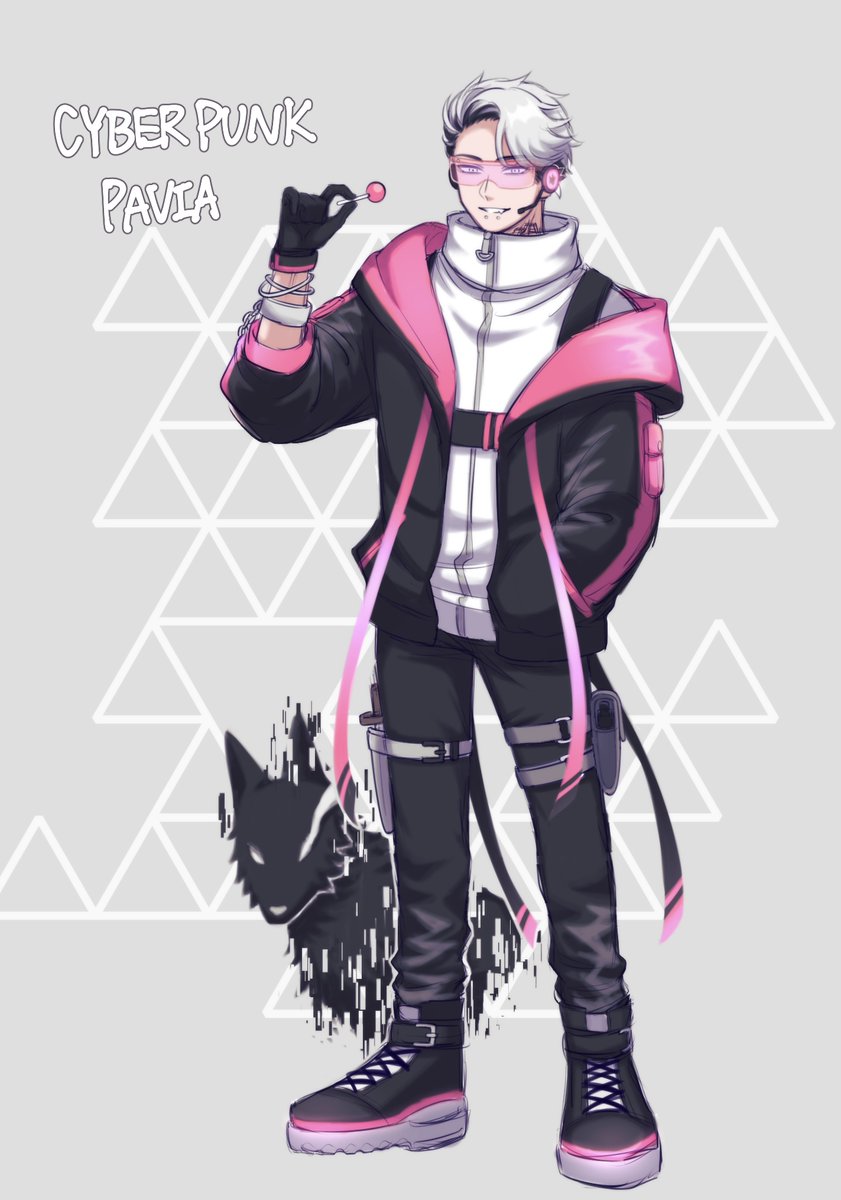 1boy, 39999m, black_gloves, black_jacket, black_pants, black_shoes, bracelet, candy