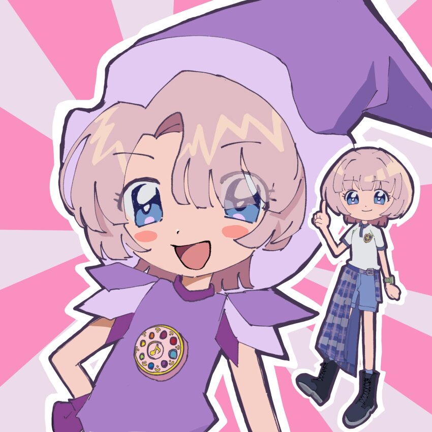 1girl, aged_down, arimura_mao, black_boots, blush, boots, closed_mouth, commentary_request