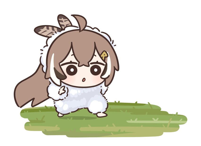 1girl, bird, black_hair, bloodymoonia, brown_hair, chibi, chibi_only, ehho_ehho_(meme)