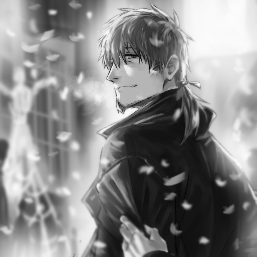 1boy, bags_under_eyes, bcbcmmmmm, cape, cheekbones, closed_mouth, fate/grand_order, fate_(series)