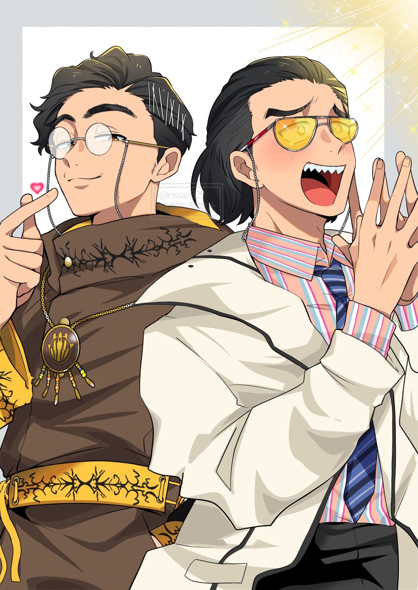 2025, 20s, 2boys, absurdres, adk-em, bakugami_ryuugi, bakugami_ryuugi_(cosplay), bandai