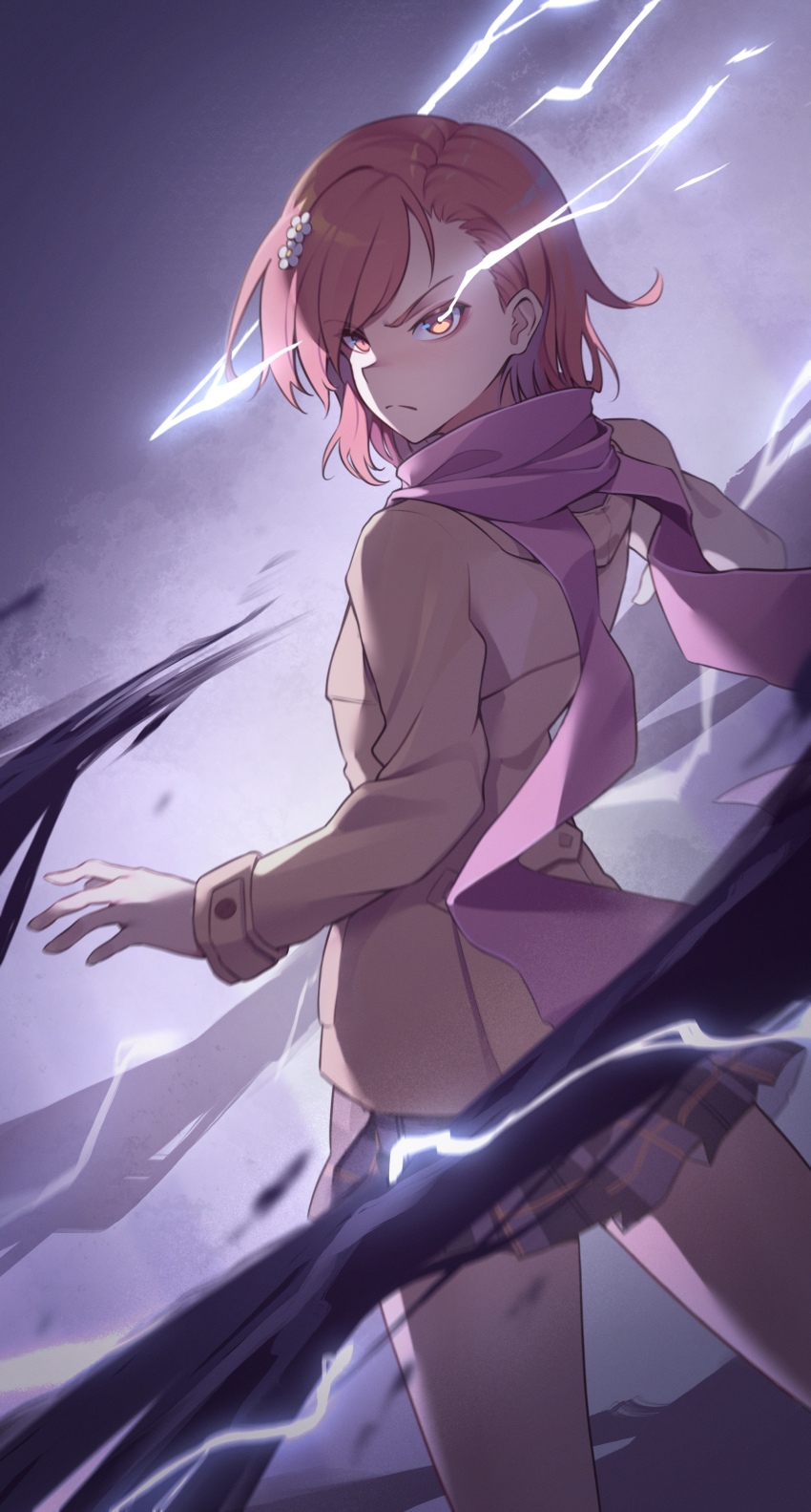 1girl, absurdres, angry, blazer, blush, bob_cut, breasts, brown_eyes