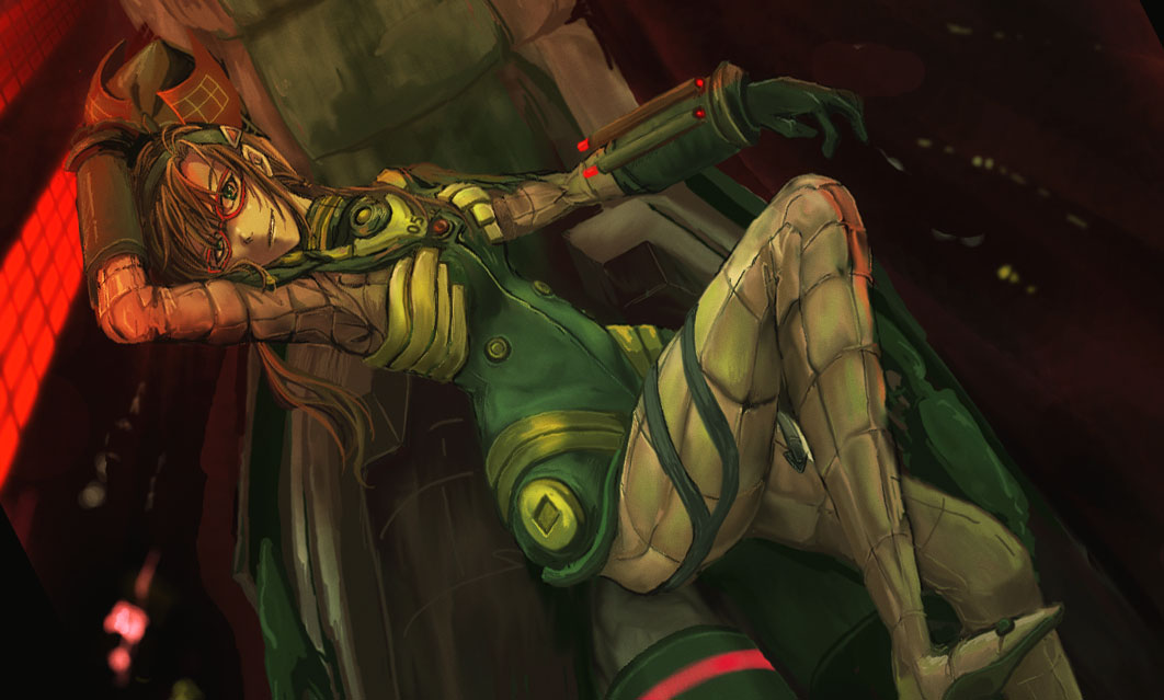 00s, 1girl, arm_up, blue_eyes, bodysuit, brown_hair, cockpit, evangelion:_2.0_you_can_(not)_advance