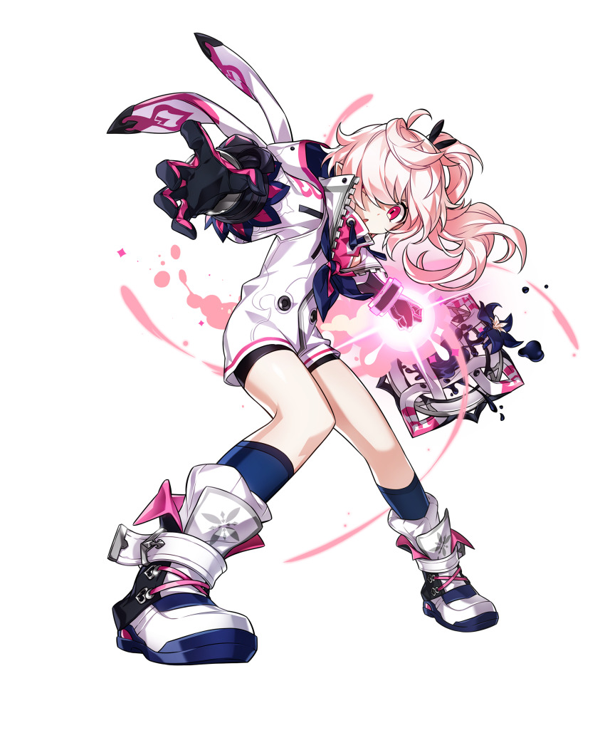 1girl, :o, absurdres, ahoge, artist_request, black_bow, black_flower, black_gloves