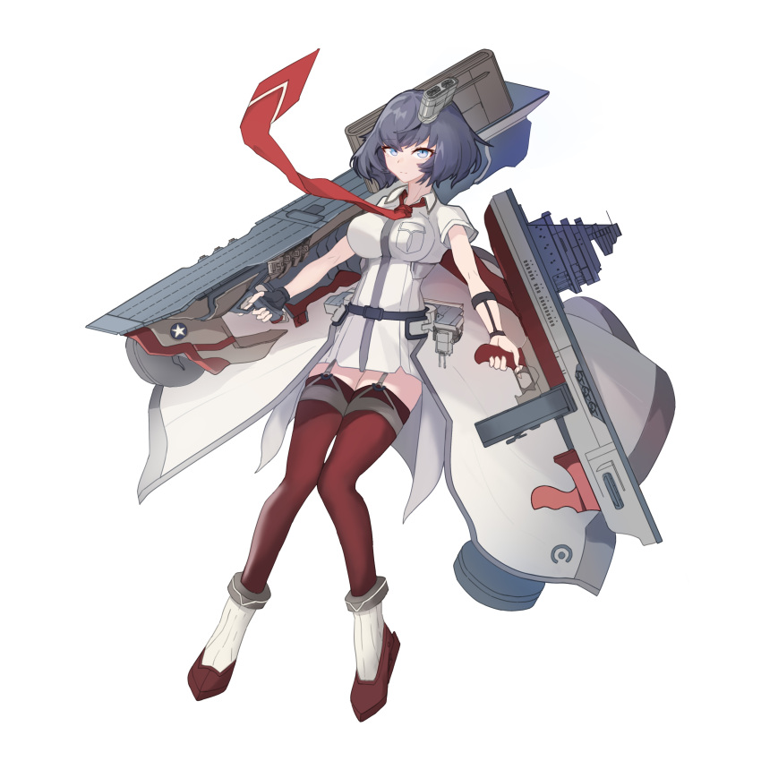 1girl, absurdres, belt, black_belt, breast_pocket, breasts, corinalyce1, dress