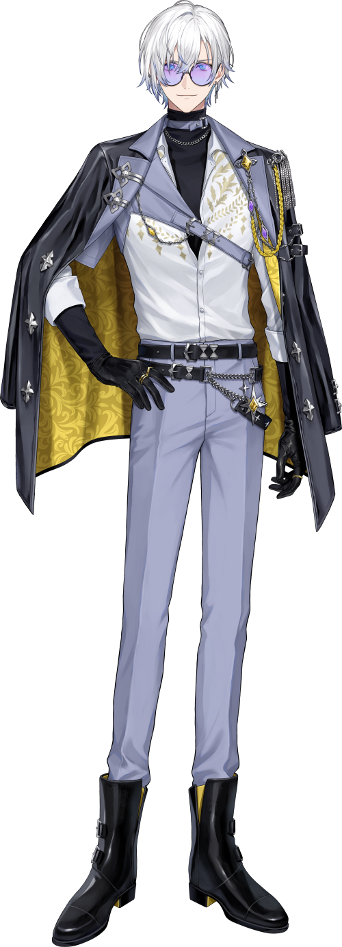 1boy, aiguillette, belt, black_belt, black_boots, black_coat, black_gloves, black_shirt