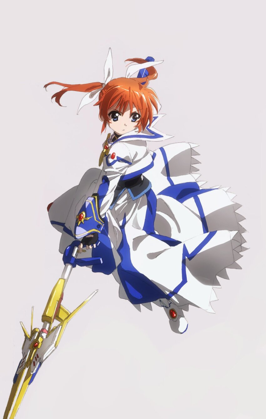 1girl, armor, armored_dress, bad_id, bad_twitter_id, blue_eyes, brown_hair, bygddd5