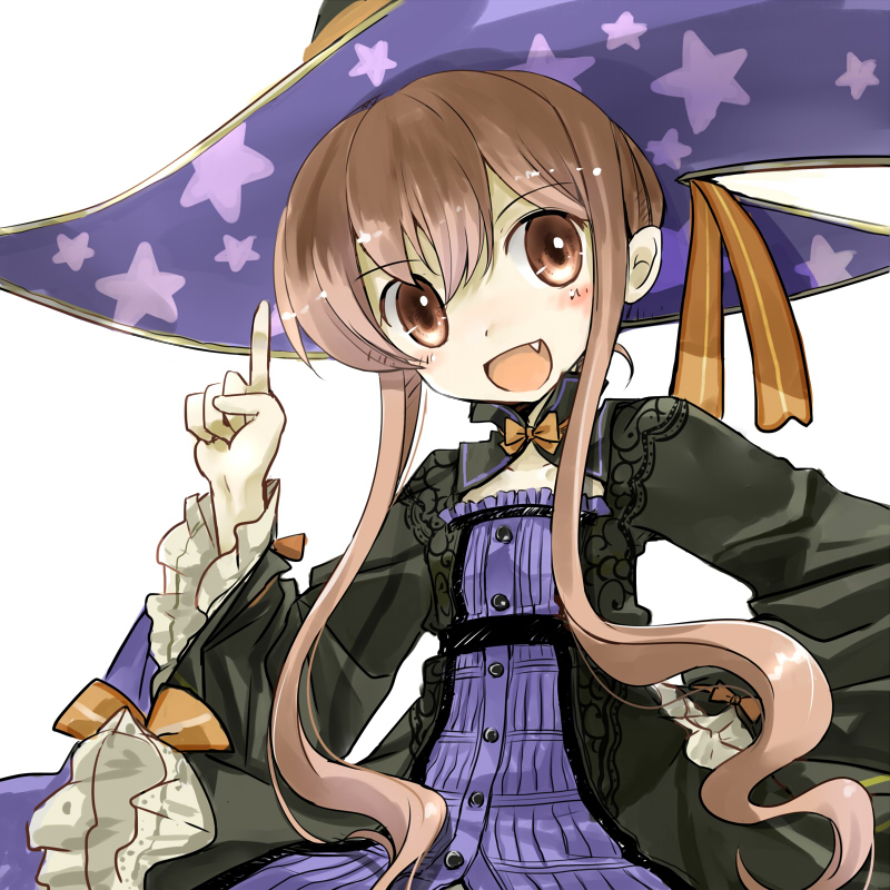 1girl, :d, atelier_(series), atelier_ayesha, black_dress, black_hat, blush, brown_eyes