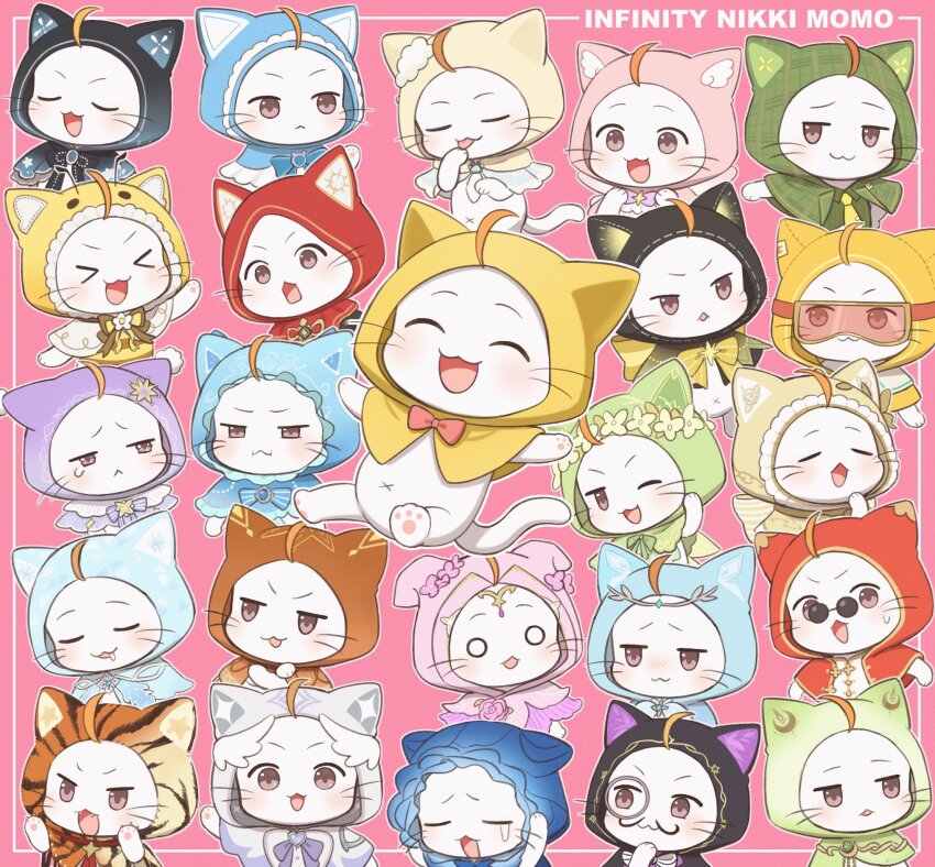 >_<, :<, :3, ^_^, ahoge, angel_wings, animal, animal_costume