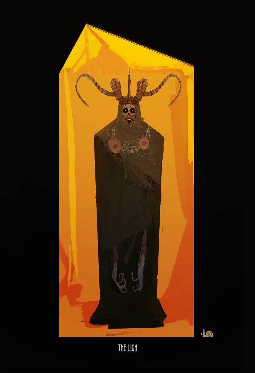 absurdres, adventure_time, amber_(gemstone), character_name, demon_horns, frozen, full_body, gem