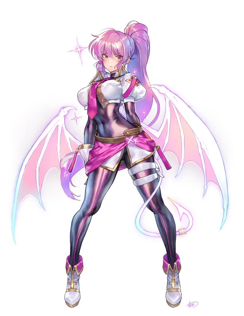 1girl, absurdres, black_bodysuit, bodysuit, breasts, cosplay, cropped_jacket, demon_tail