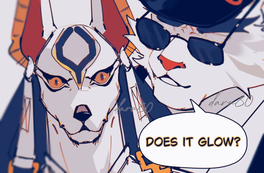 2boys, absurdres, animal_ears, artist_name, bara, black_coat, black_hat, coat