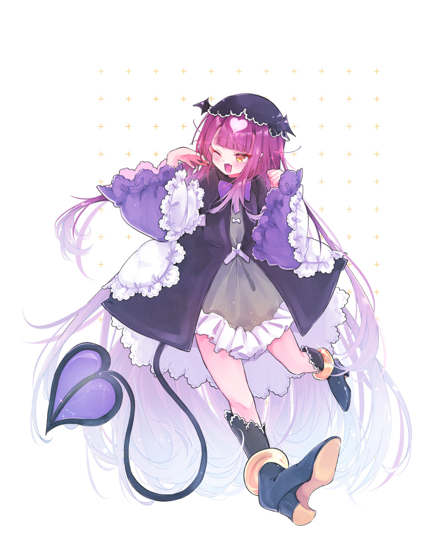 1girl, 3_(8315684), absurdres, black_boots, black_dress, black_hat, blush, boots