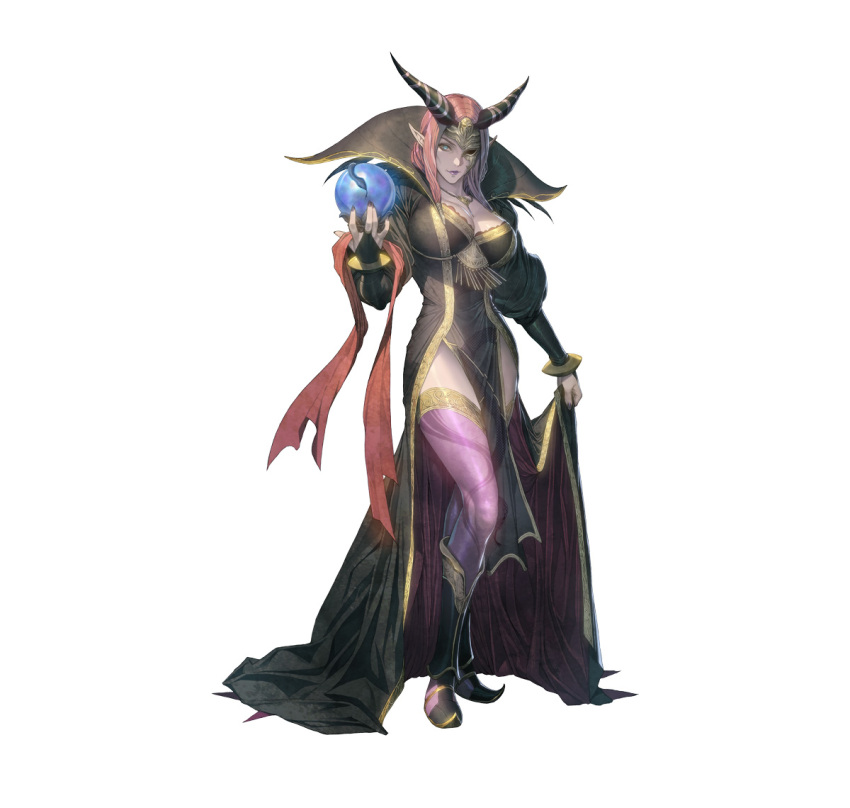 1girl, breasts, bridal_gauntlets, cleavage, dark, dress, fire_emblem, fire_emblem_echoes:_shadows_of_valentia