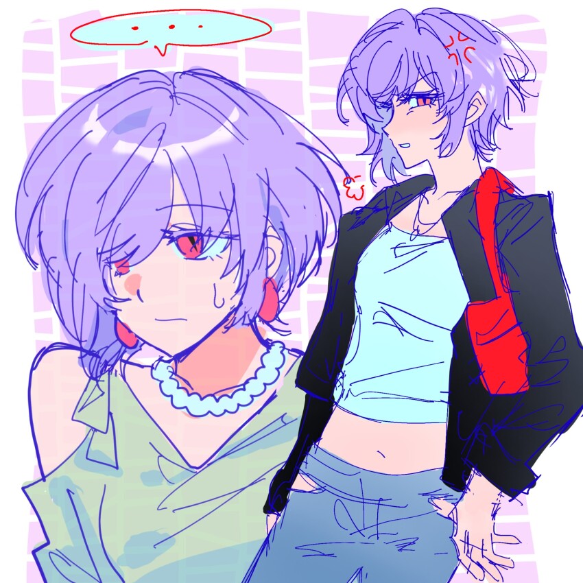 1girl, bang_dream!, bang_dream!_it's_mygo!!!!!, closed_mouth, earrings, emlynmoon, highres, jewelry