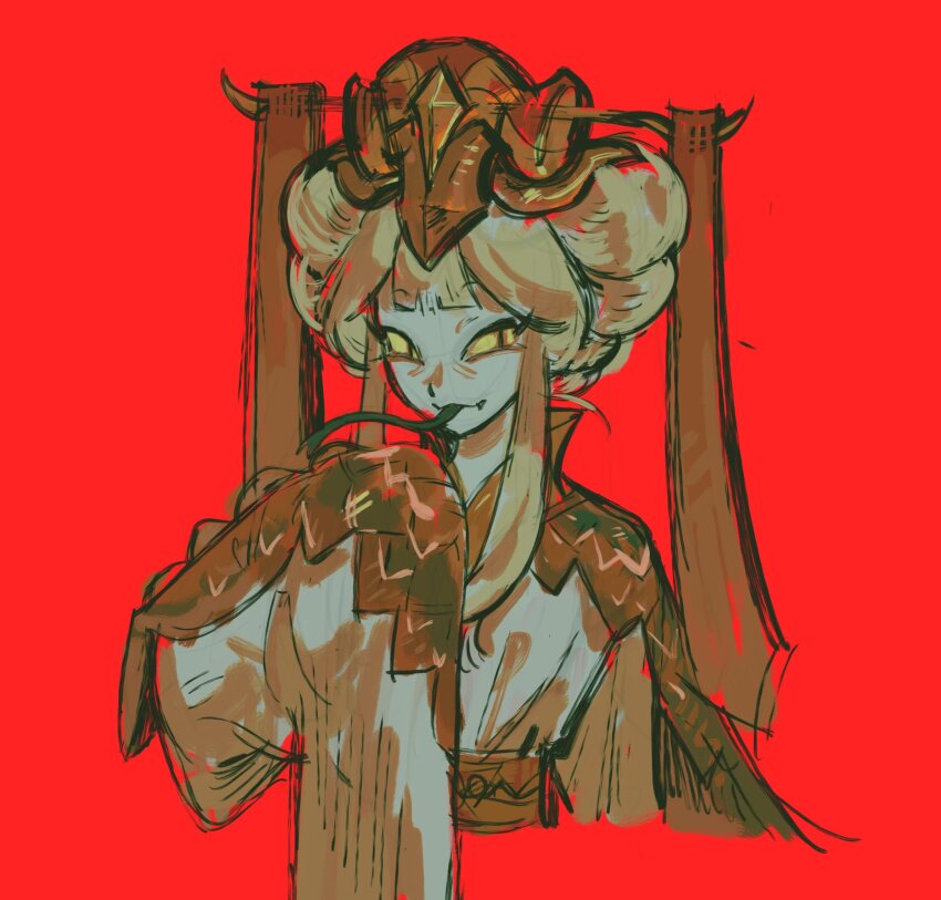 1other, androgynous, chinese_clothes, commentary, cookie_run, cookie_run:_ovenbreak, english_commentary, highres