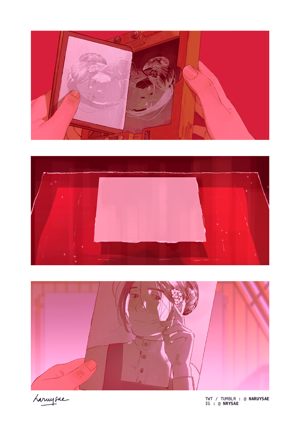 buttons, closed_mouth, commentary, dress, english_commentary, fina_(golden_kamuy), gloves, golden_kamuy