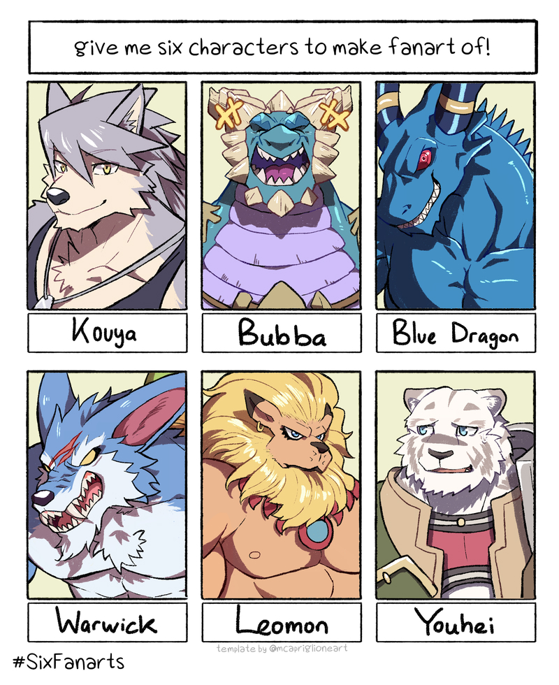 6+boys, animal_ears, bara, blue_dragon, blue_dragon_(blue_dragon), bubba_(spyro), character_name, closed_eyes