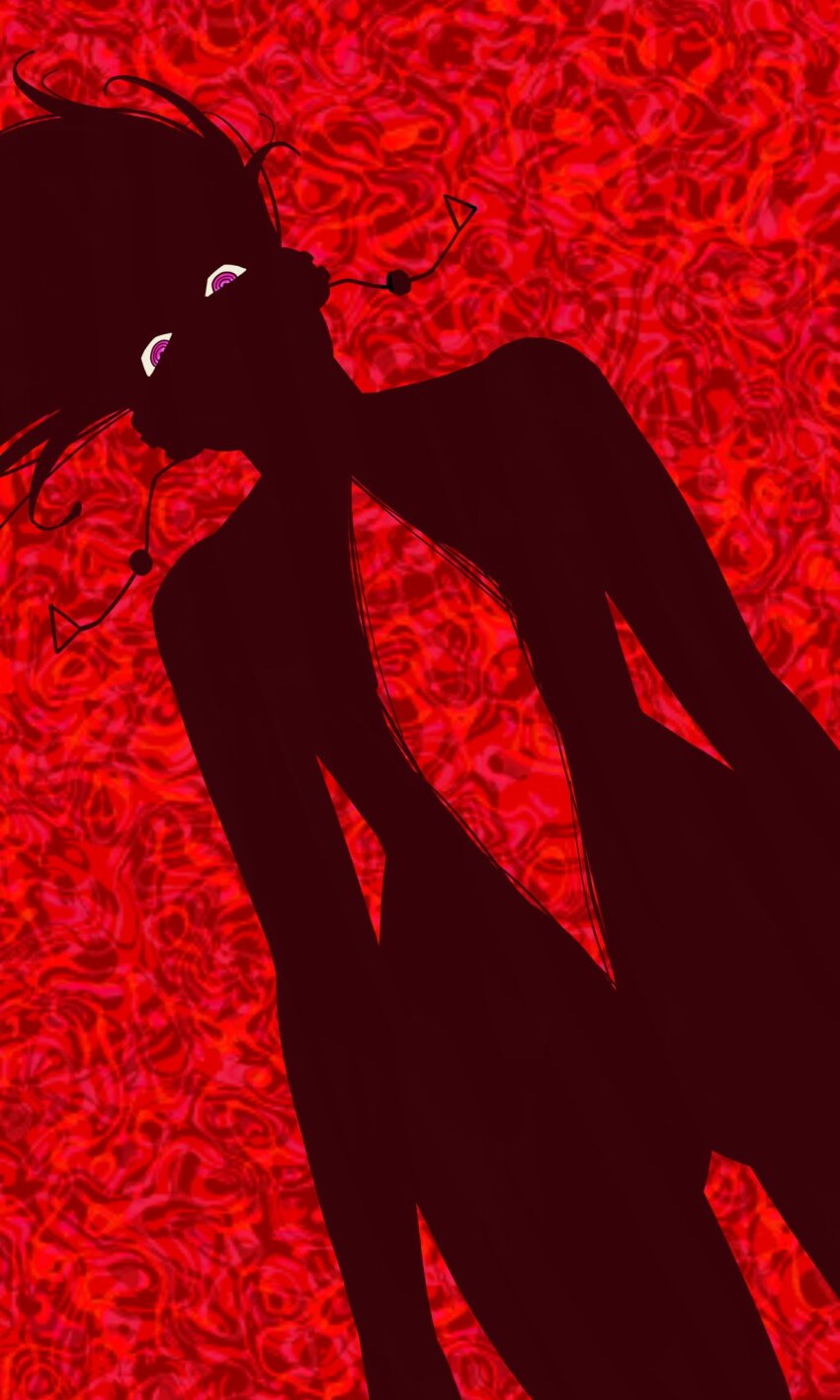 1girl, chainsaw_man, drugsandsocks, earrings, fami_(chainsaw_man), highres, implied_nudity, jewelry