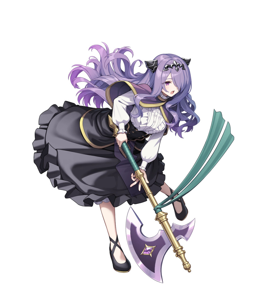 1girl, aged_down, camilla_(fire_emblem), camilla_(young_beauty)_(fire_emblem), fake_horns, fire_emblem, fire_emblem_fates, fire_emblem_heroes