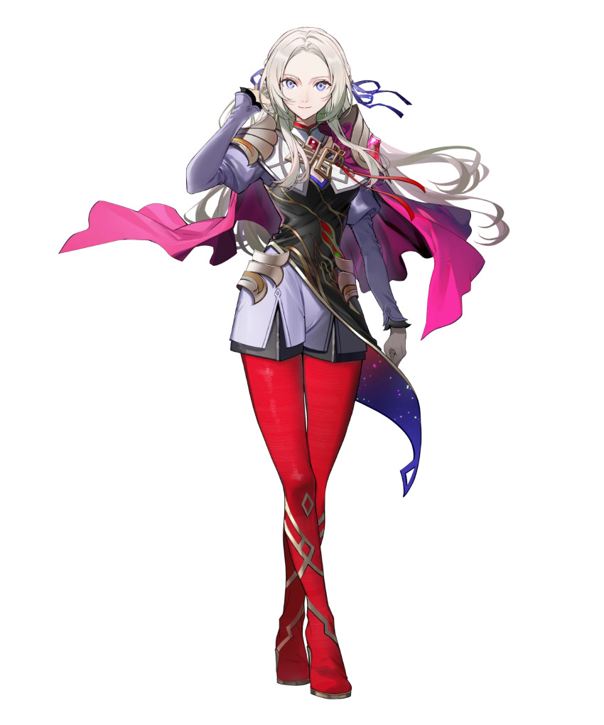 1girl, edelgard_von_hresvelg, edelgard_von_hresvelg_(resplendent), fire_emblem, fire_emblem:_three_houses, fire_emblem_heroes, highres, nintendo