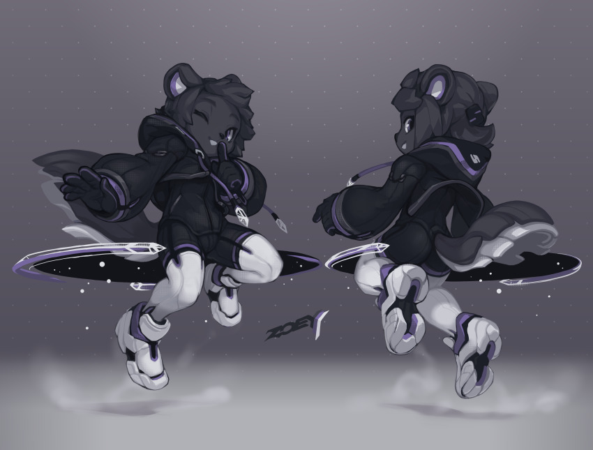 1boy, 2022, absurdres, bike_shorts, black_bodysuit, black_fur, black_gloves, black_hair