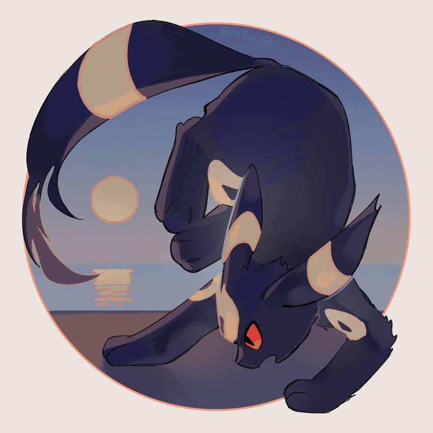 animal_focus, black_eyes, colored_sclera, full_body, gen_2_pokemon, highres, kashiwa_gnu, moon