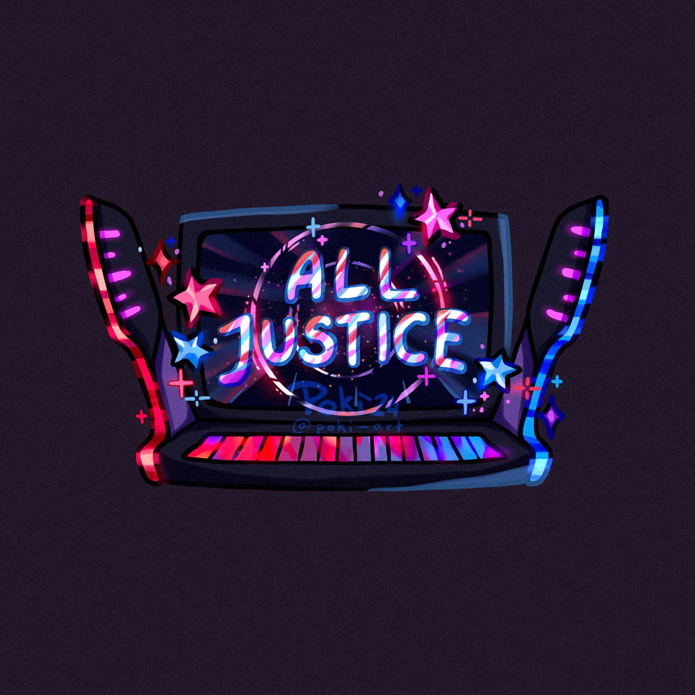 black_background, chunithm, commentary, controller, english_commentary, english_text, game_controller, no_humans, object_focus, poki-art, simple_background, star_(symbol), watermark