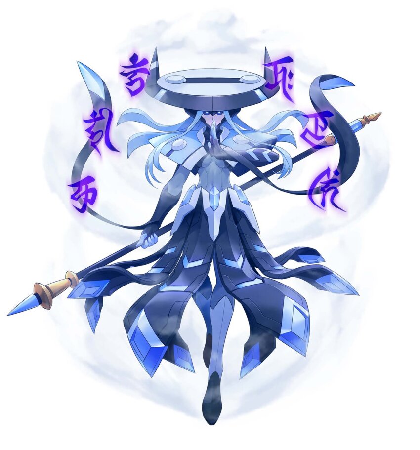 azure_striker_gunvolt, azure_striker_gunvolt_3, black_sclera, black_skirt, blue_eyes, blue_hair, bodysuit, colored_sclera