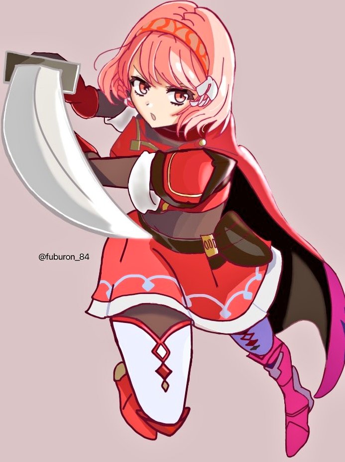 1girl, armor, braid, fire_emblem, fire_emblem_engage, fuburon_84, grey_hairband, hairband