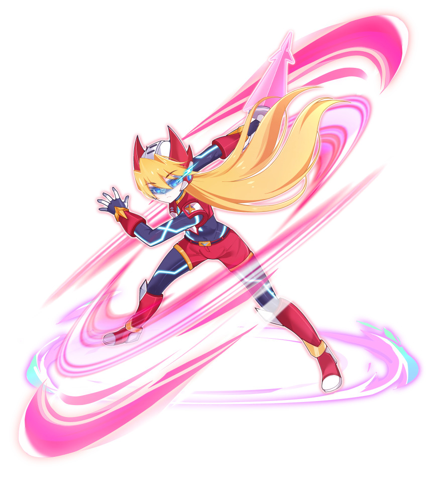 1girl, absurdres, aizeis, alternate_costume, alternate_hairstyle, armor, armored_boots, belt