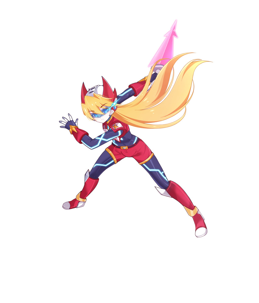 1girl, absurdres, aizeis, alternate_costume, alternate_hairstyle, armor, armored_boots, belt